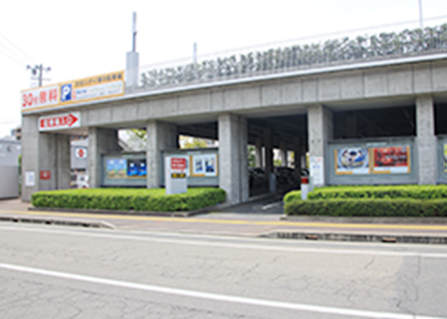 万代シテイ第5駐車場 入口